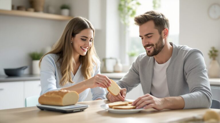 combien de gramme de pain par jour pour un régime