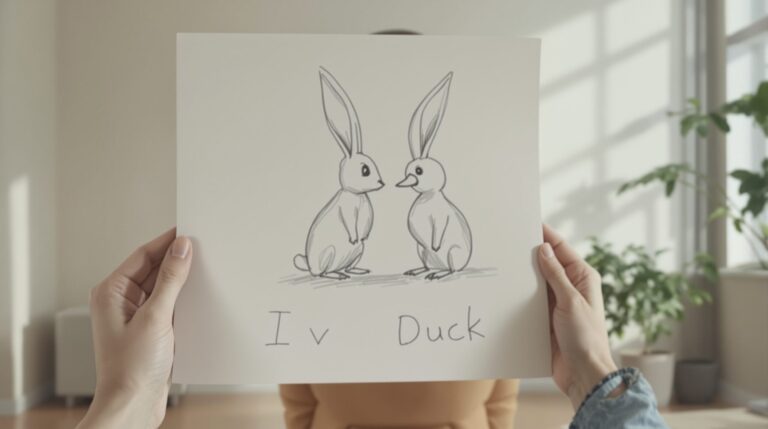 image lapin canard