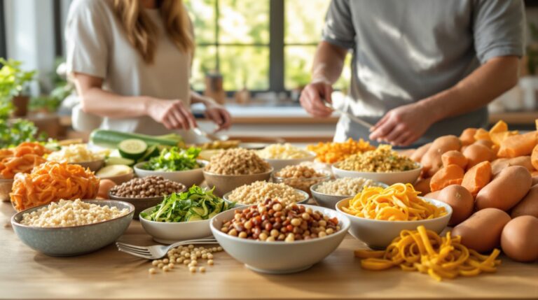 par quoi remplacer les pâtes et le riz