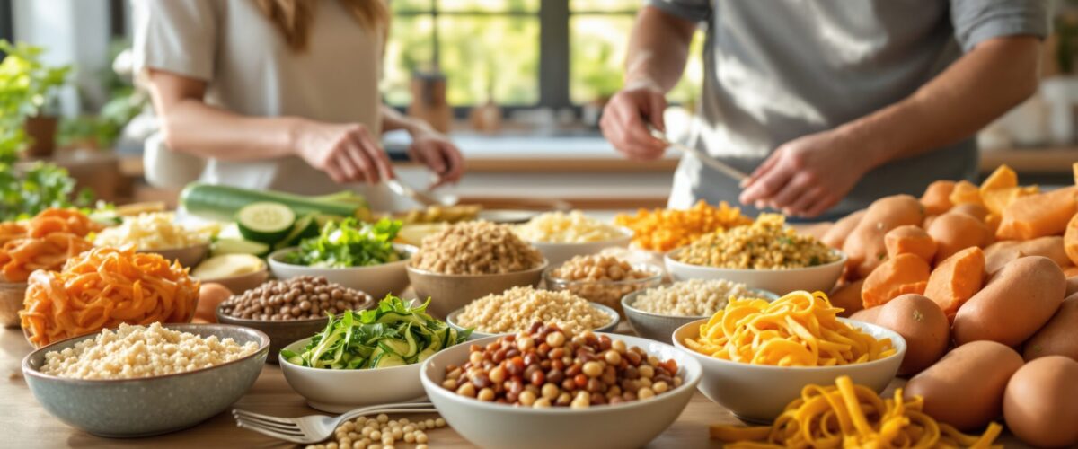 par quoi remplacer les pâtes et le riz