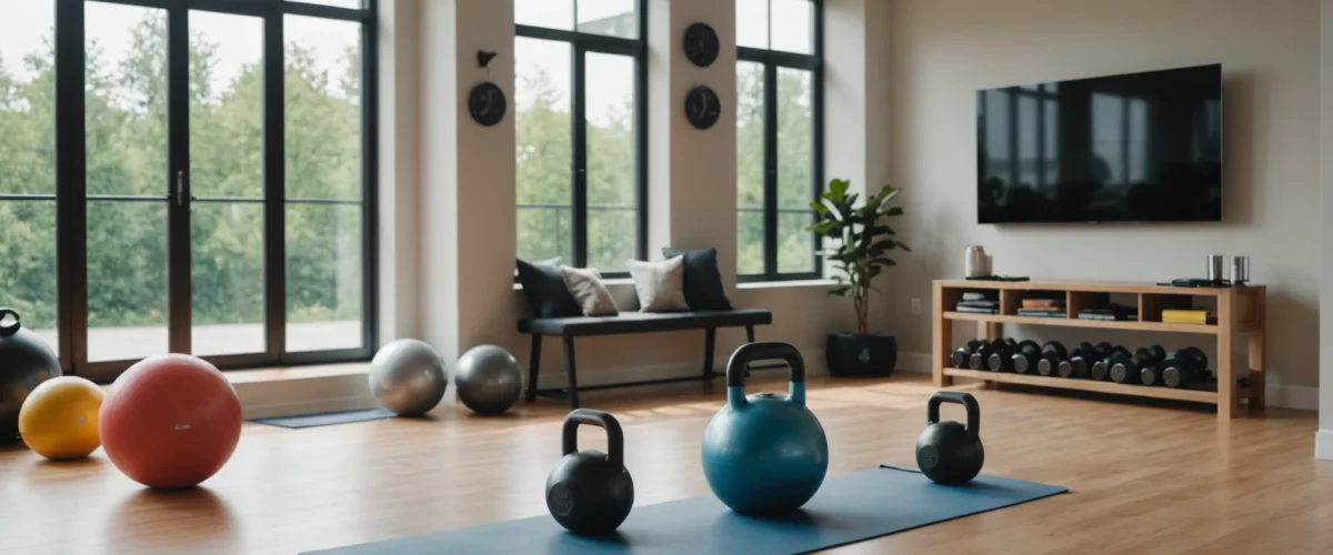 matériel de sport à la maison